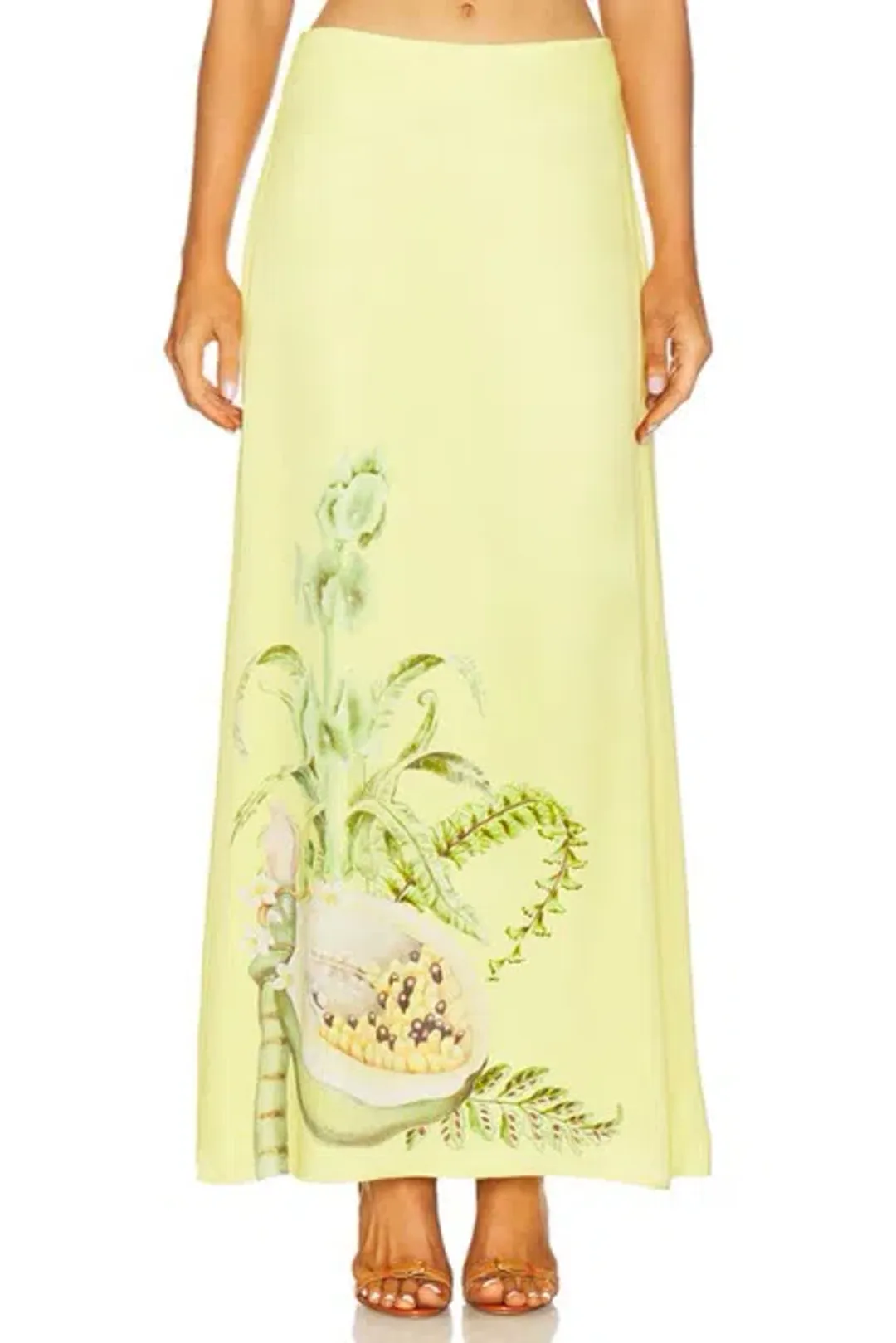 ALEMAIS Sol Silk Top and Skirt Set Size 8 & 10 AU for rent on The Volte - main image