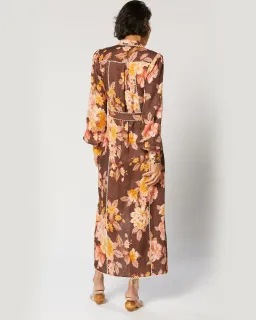 Winona Dahlia Button Maxi Dress for rent on The Volte - image 3