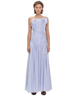 Aje Aquiline Gown Blue Size 14 for rent on The Volte - image 2