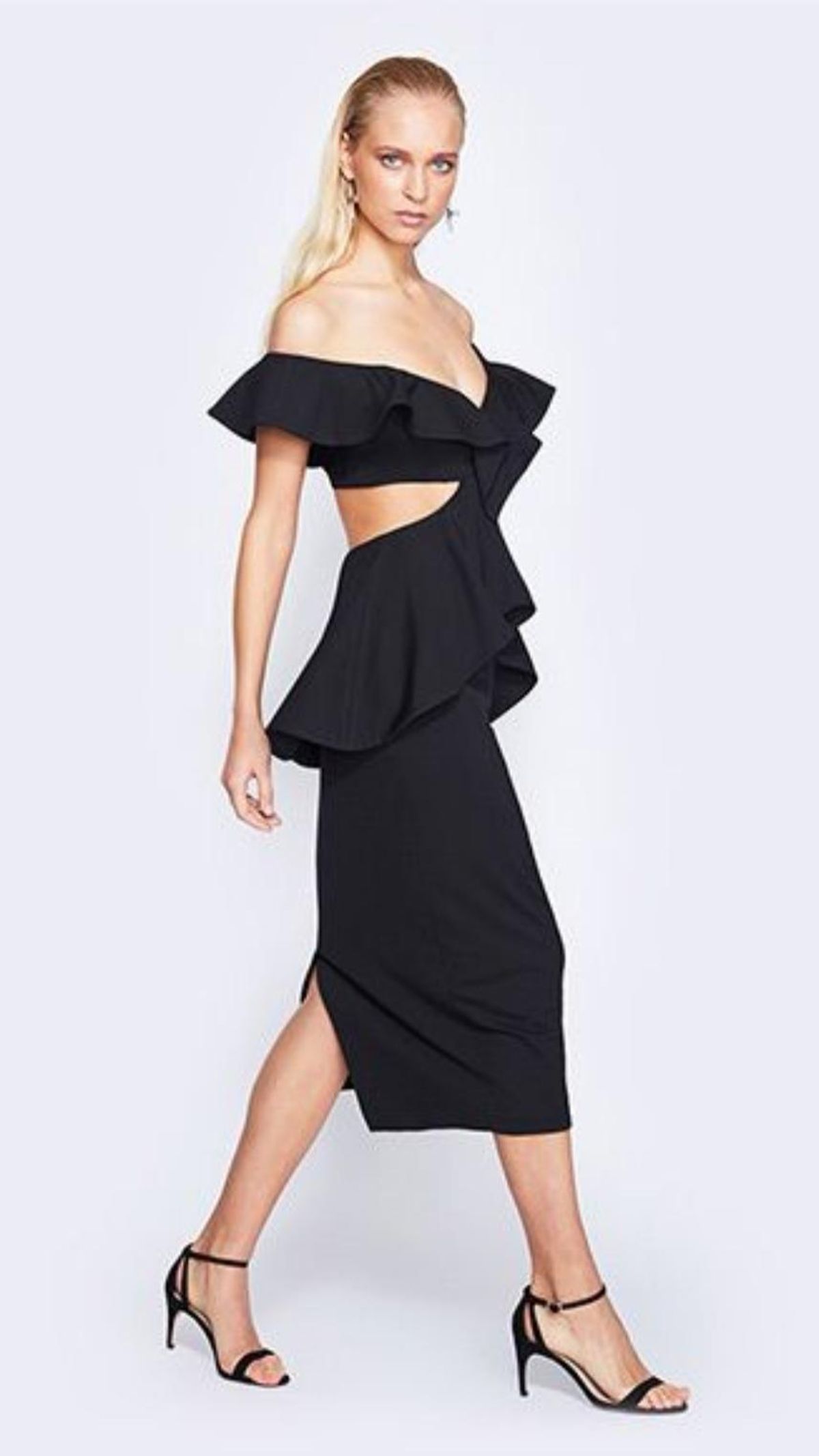 Fame and Partners Firefly Dress Black Size 6 - Image 3