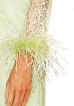 Alice McCall Vivienne Midi Dress Green Size 6 for rent on The Volte - image 2