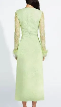 Alice McCall Vivienne Midi Dress Green Size 6 for rent on The Volte - image 3