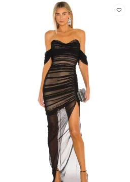 Nookie Dita mesh gown for rent on The Volte - image 1