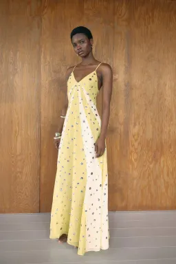 NAKD sequin dress yellow size S for rent on The Volte - image 2