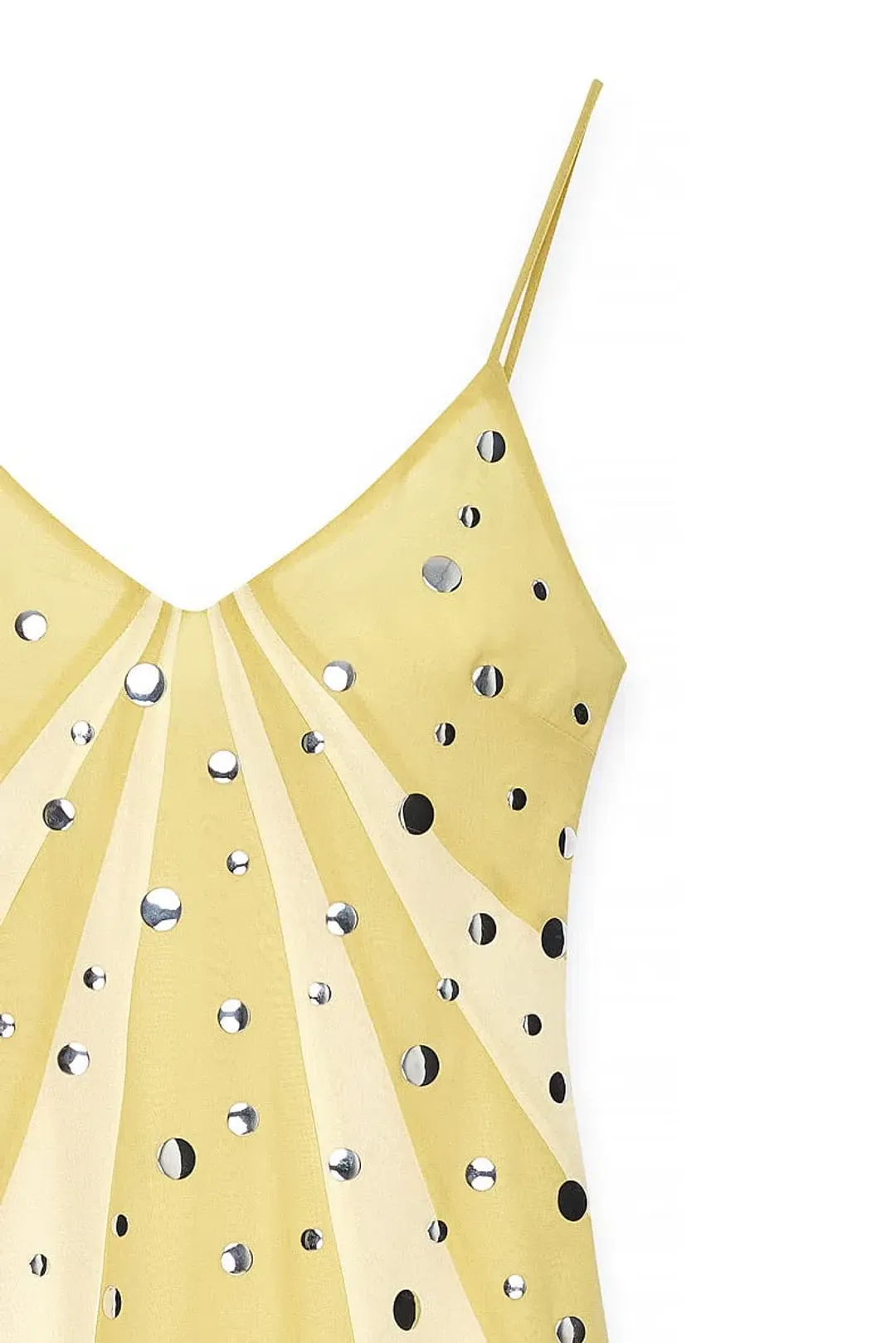 NAKD sequin dress yellow size S for rent on The Volte - main image