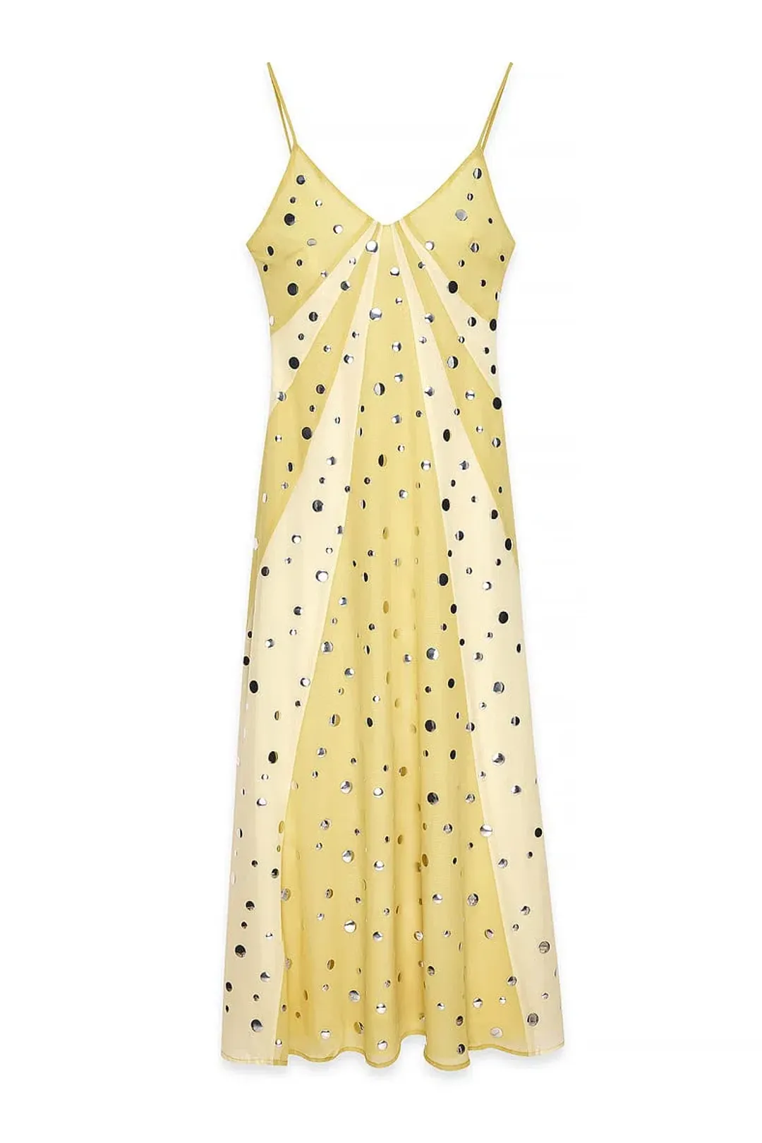 NAKD sequin dress yellow size S for rent on The Volte - main image