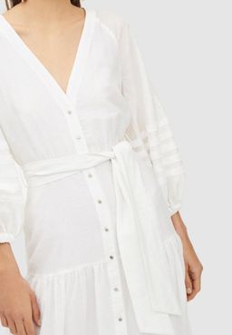 Manning Cartel Balloon Art Maxi Dress White Size 14 for rent on The Volte - image 2