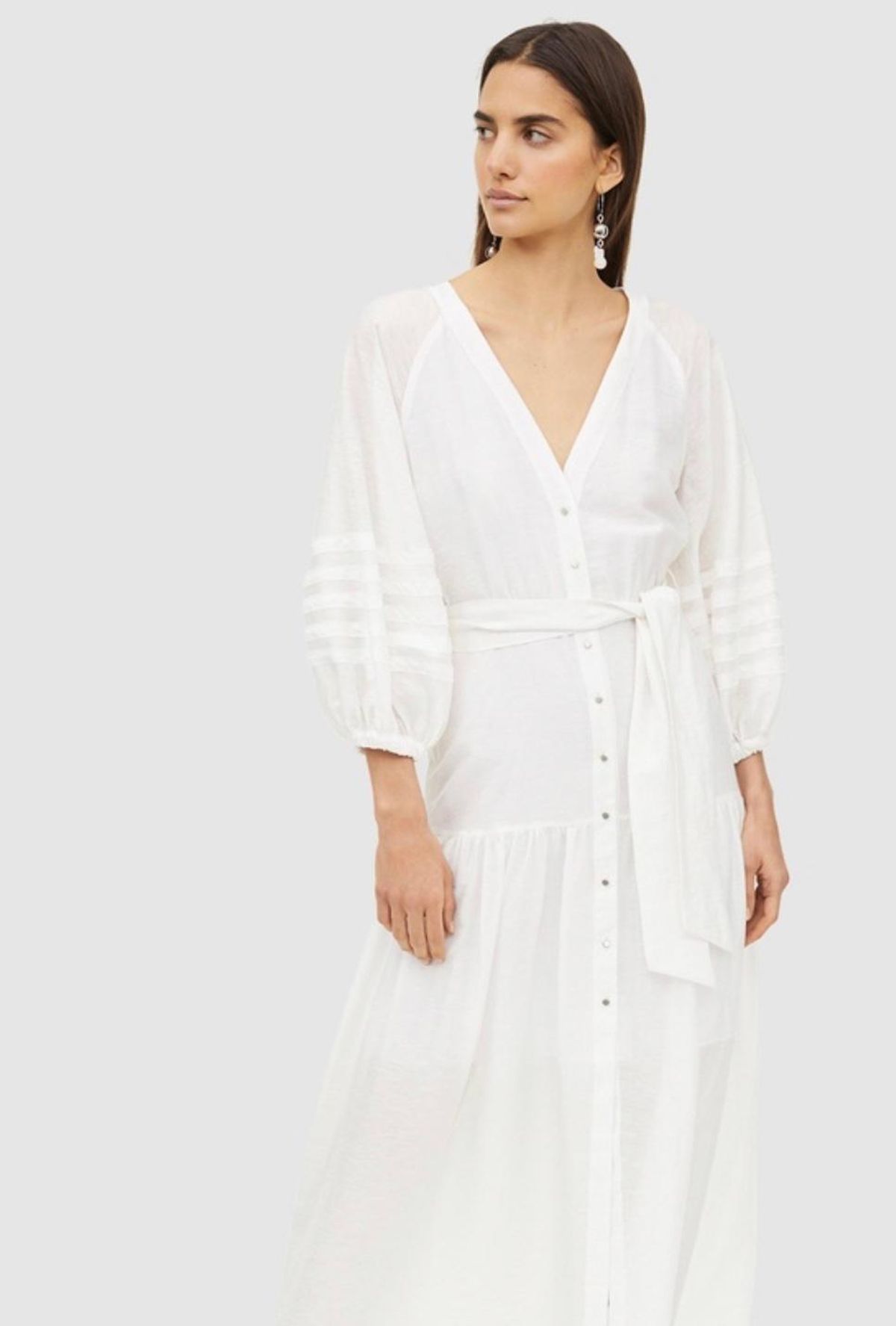 Manning Cartel Balloon Art Maxi Dress White Size 14 - Image 3