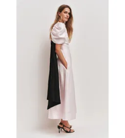 Aje Bisou Midi Dress in Pastel Pink Size 12 for rent on The Volte - image 3