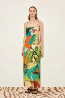 Alemais Mokshini Embellished Midi Dress Size 10 for rent on The Volte - image 1