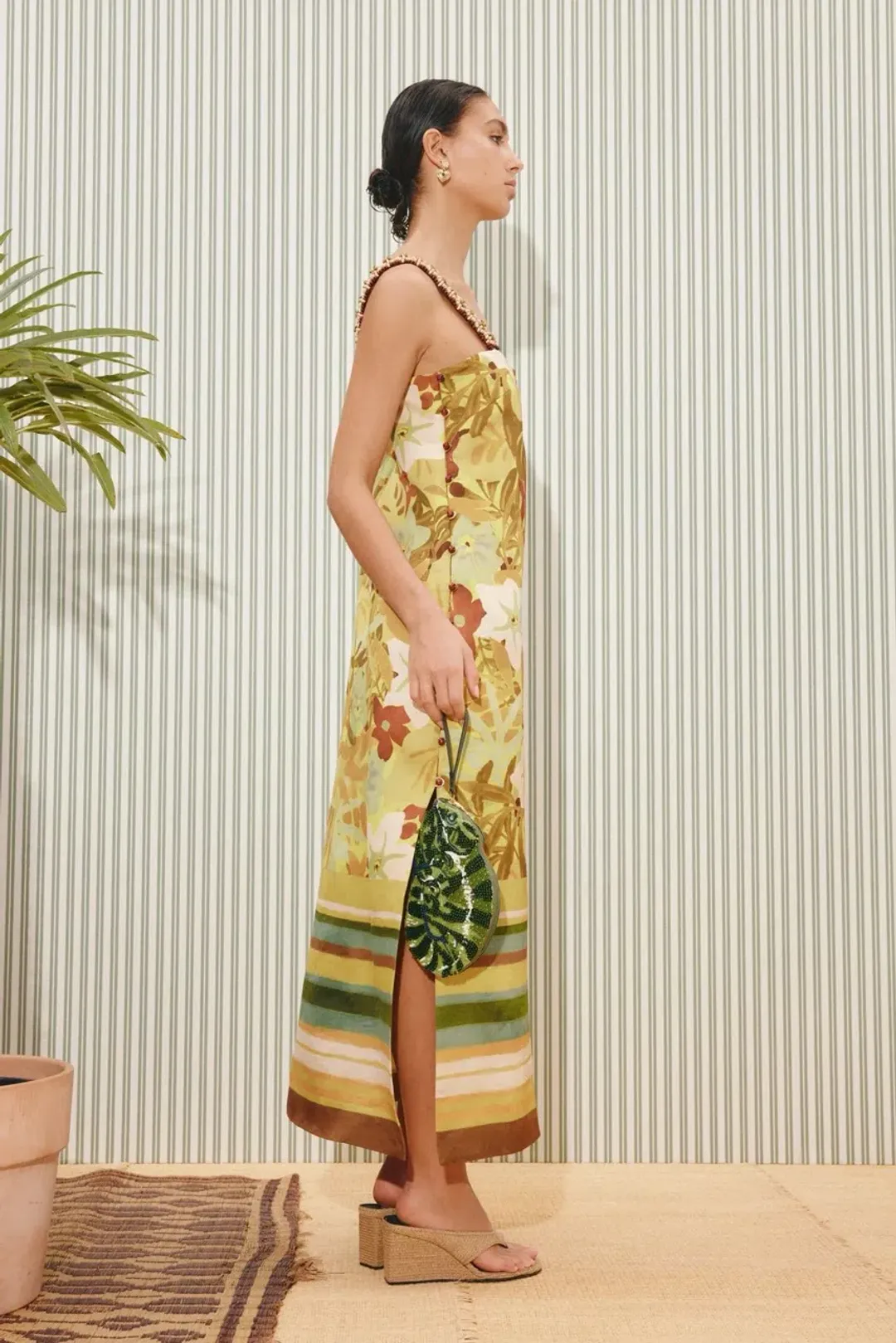 Alemais Maxi Midi Dress Size 8 for rent on The Volte - main image