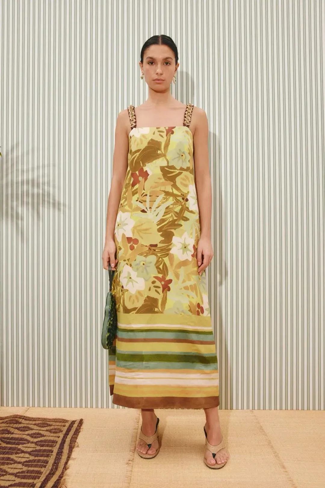Alemais Maxi Midi Dress Size 8 for rent on The Volte - main image