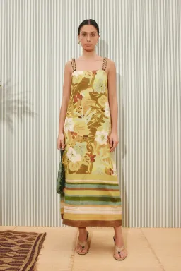 Alemais Maxi Midi Dress Size 8 for rent on The Volte - image 1