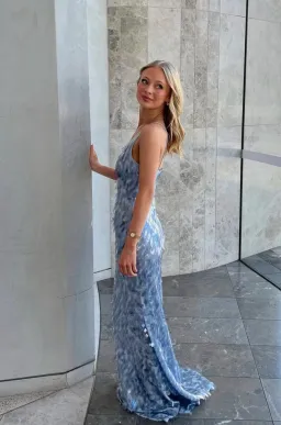 Misha Sapphire sequin dove grey for rent on The Volte - image 2