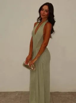 BEC & BRIDGE JUNIPER HALTER MAXI DRESS 8 for rent on The Volte - image 1