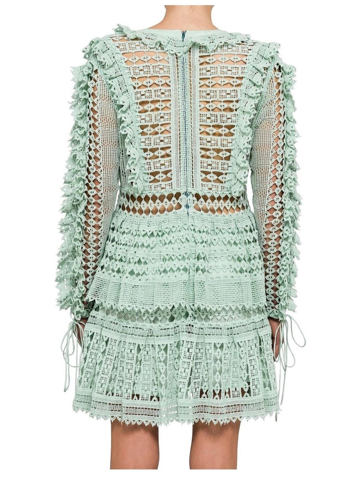 Thurley Fillies Dress Green Size 10 - Image 2