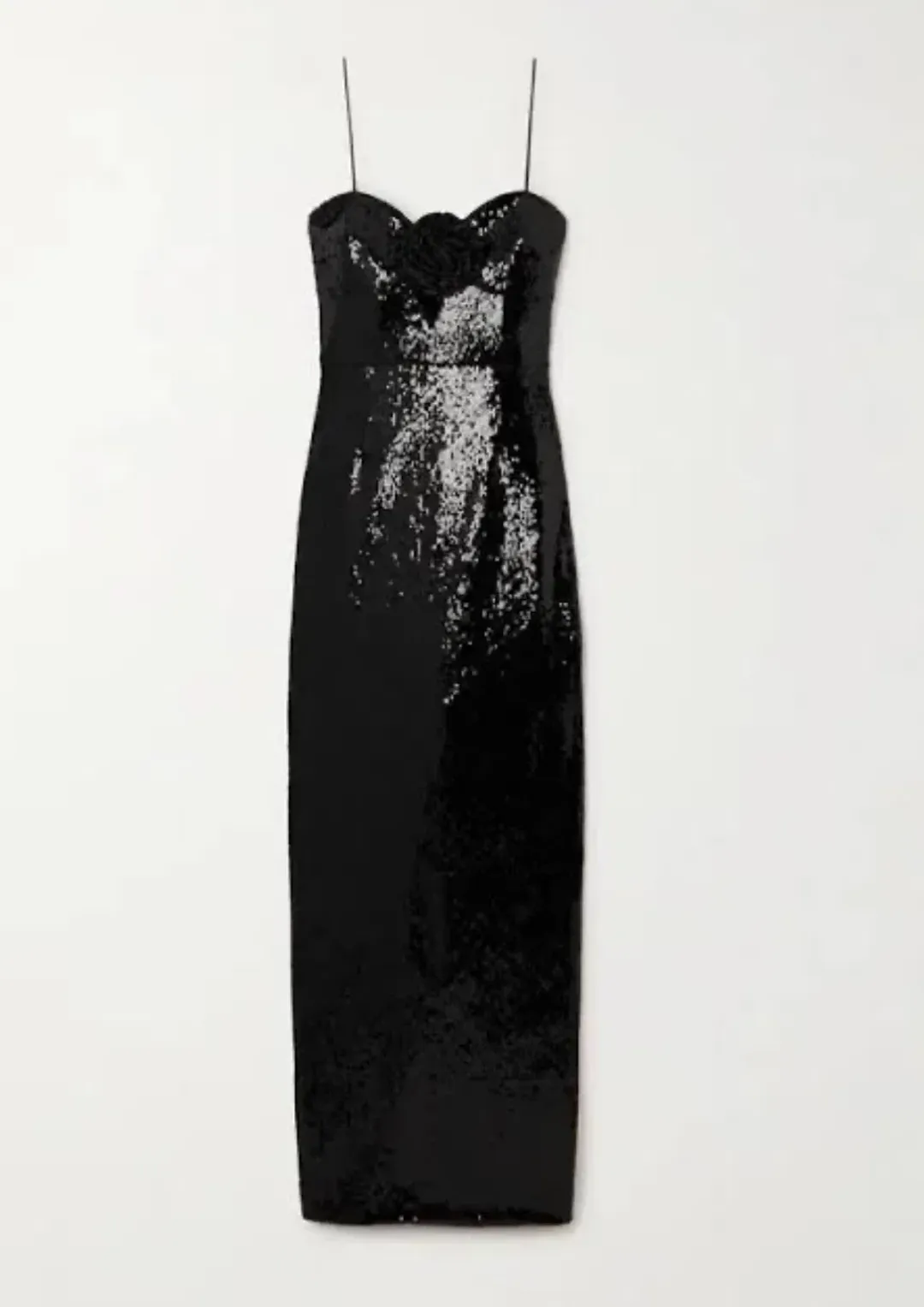 REBECCA VALLANCE DENISE GOWN BLACK SIZE 6 for rent on The Volte - main image