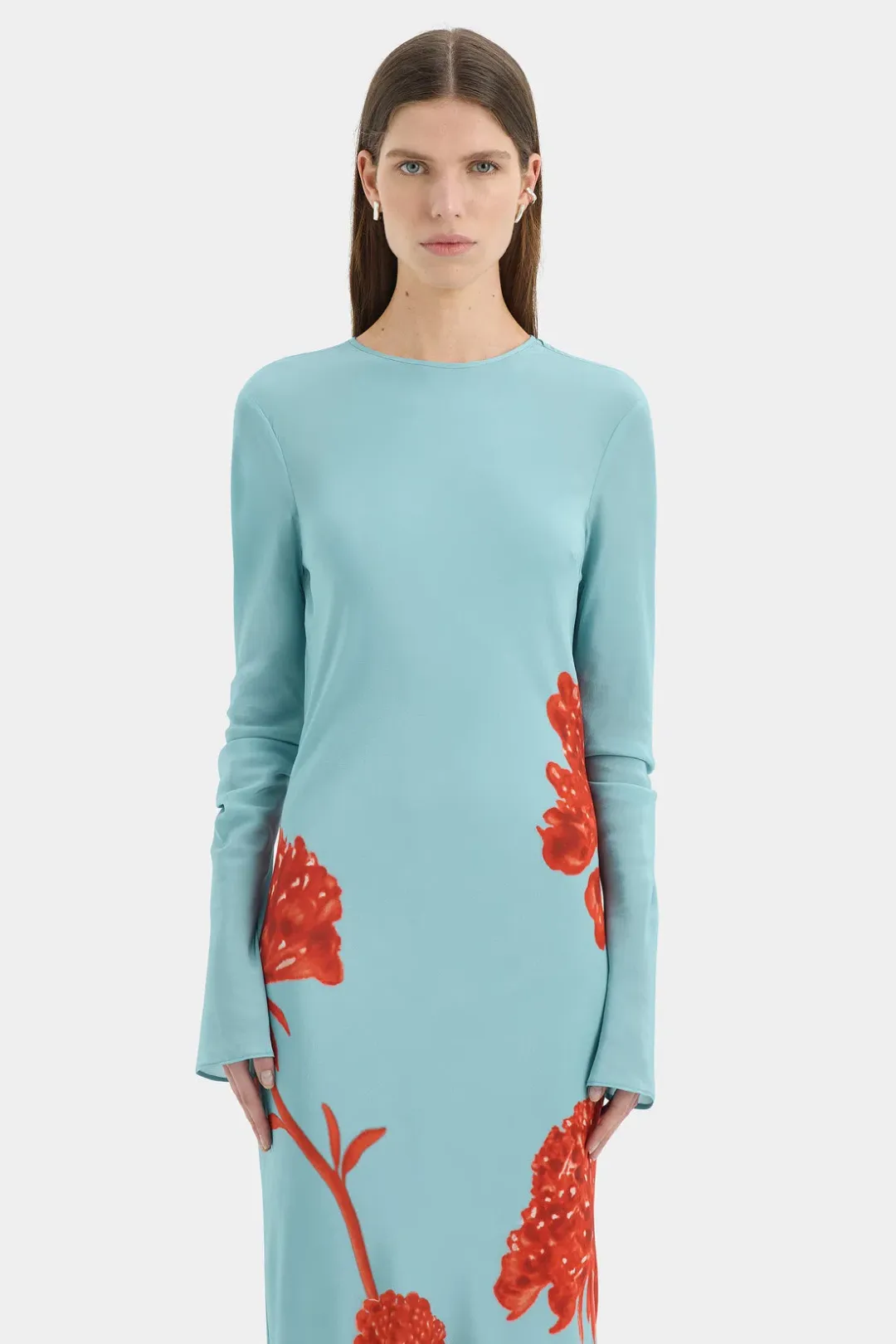 Sir Amelie Long Sleeve Maxi Dress 10 for rent on The Volte - main image