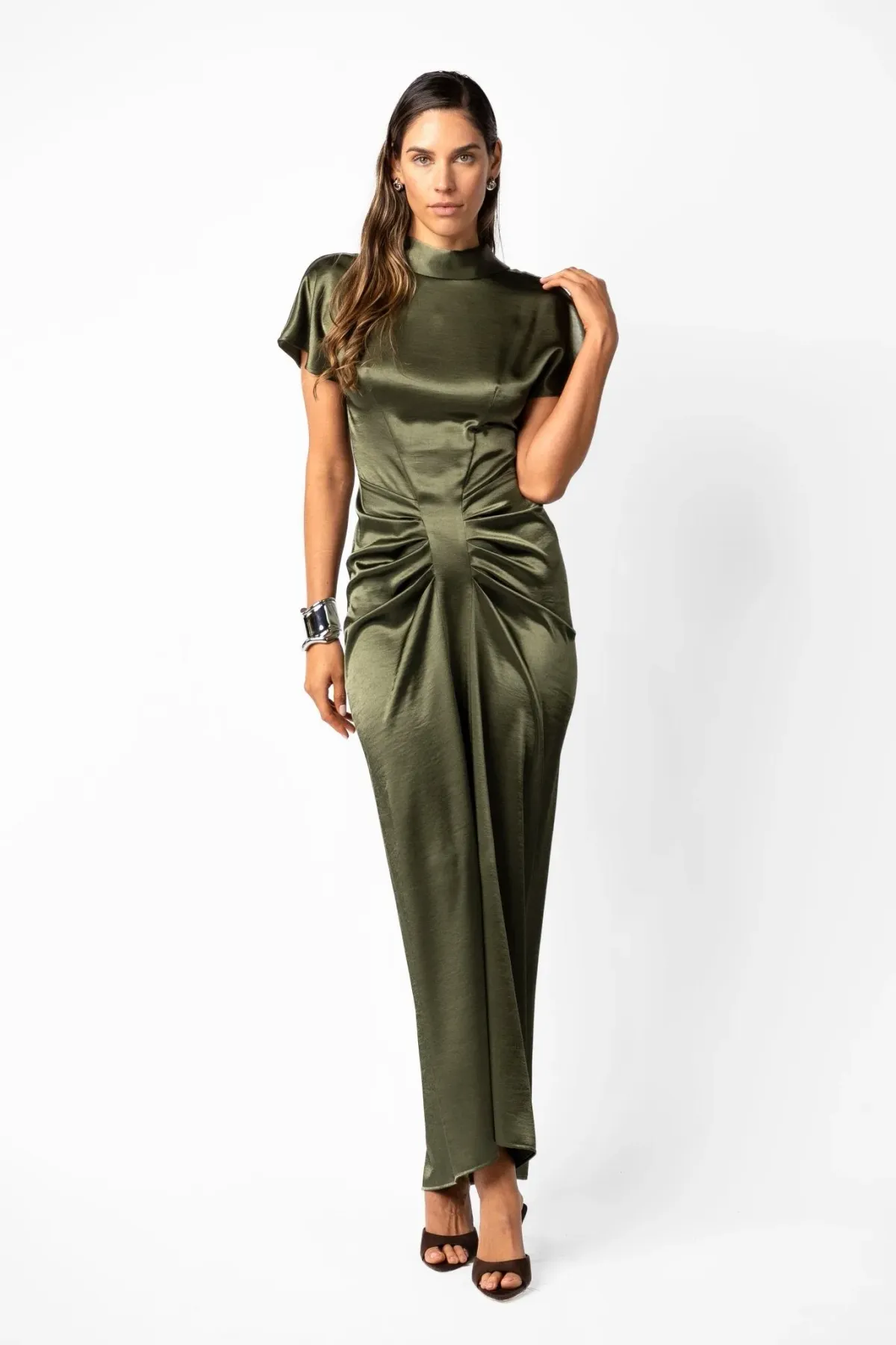 One Fell Swoop Lucent Maxi – Satin Thicket Size 10 - Image 5