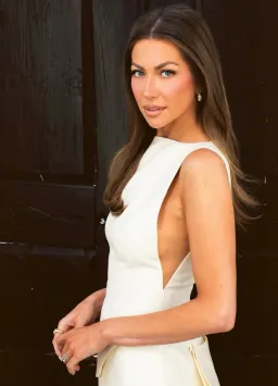 Rachel Gilbert Rikki Sleeveless Mini Dress Cream Size 2 / AU 10 - Hen's & Bachelorette Party Dress for rent on The Volte - image 2