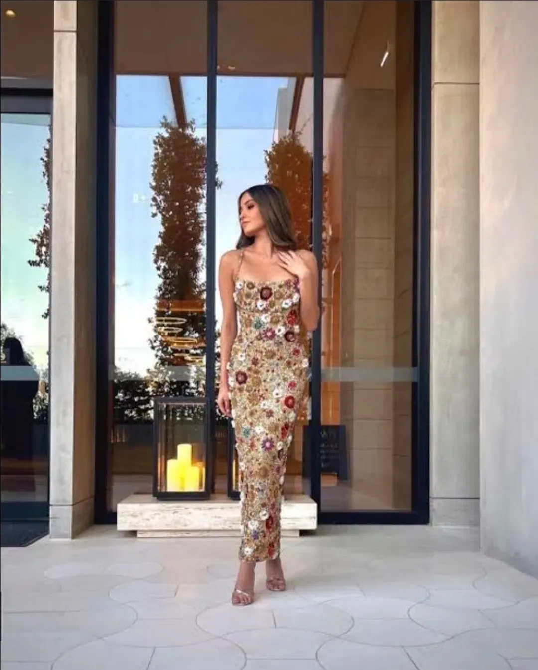 Rachel Gilbert Francesca Gown Gold 0/AU6 for rent on The Volte - main image