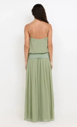 BEC + BRIDGE Camille Blouson Dress | Pistachio (Size 6) for rent on The Volte - image 2