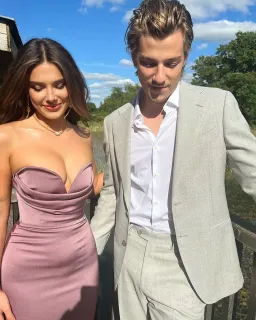 ALEX PERRY Strapless Draped Satin-Crepe Midi Dress Bridesmaid Dress in Purple AU 6 for rent on The Volte - image 2