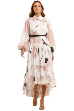 AJE Serenity Smock Maxi Dress for rent on The Volte - image 1