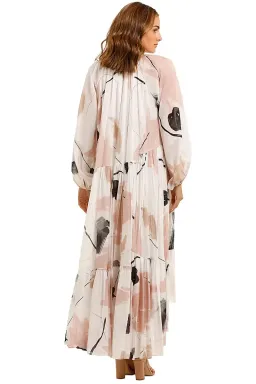 AJE Serenity Smock Maxi Dress for rent on The Volte - image 3