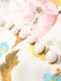 Zimmermann Halcyon Panelled Floral Puff Sleeve Mini Dress in Size 0P / AU 6 P - Cottagecore & Garden Party Dress for rent on The Volte - image 5