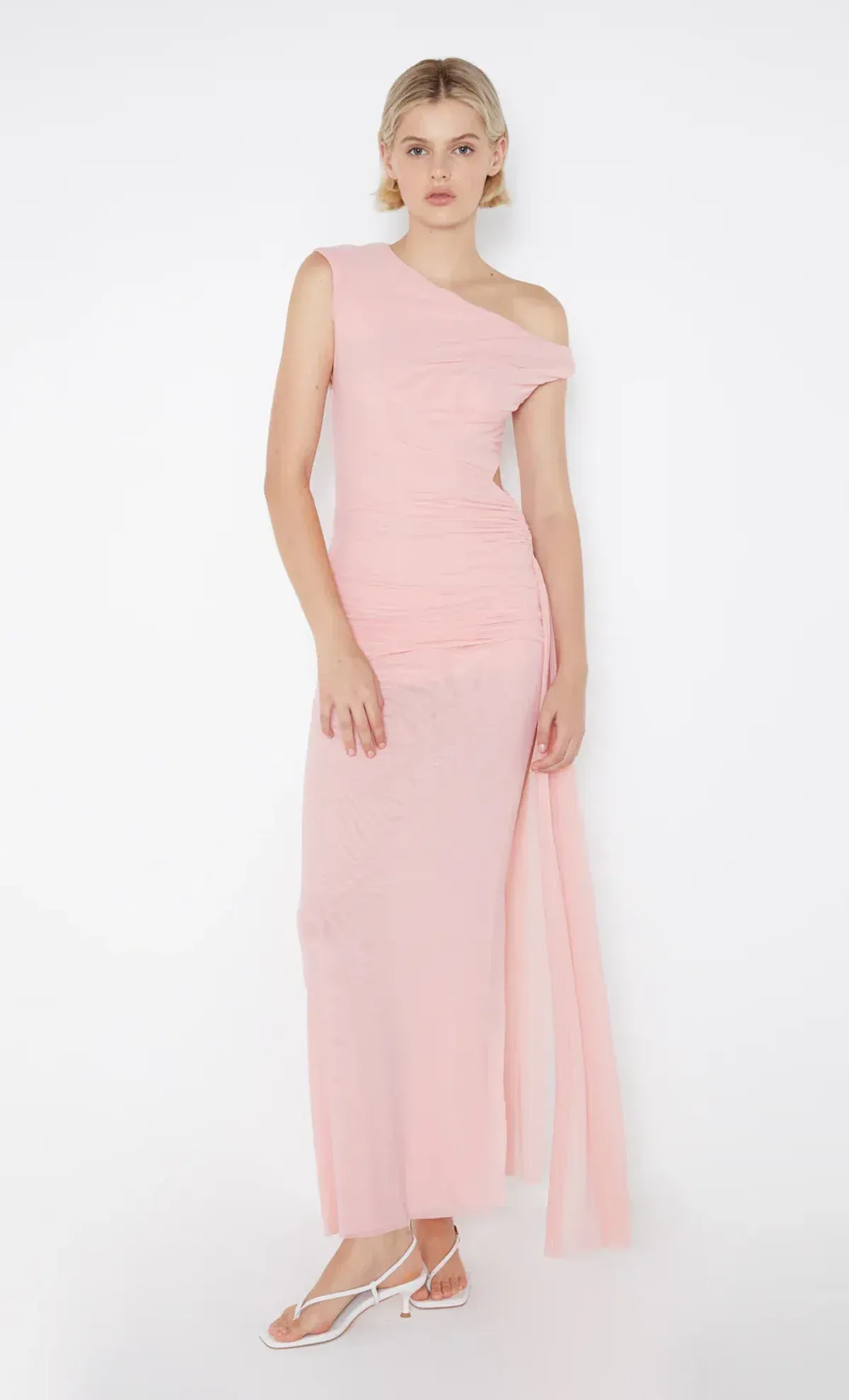 Bec & Bridge Victoria Asymmetrical Dress Pink Size 12 for rent on The Volte - main image