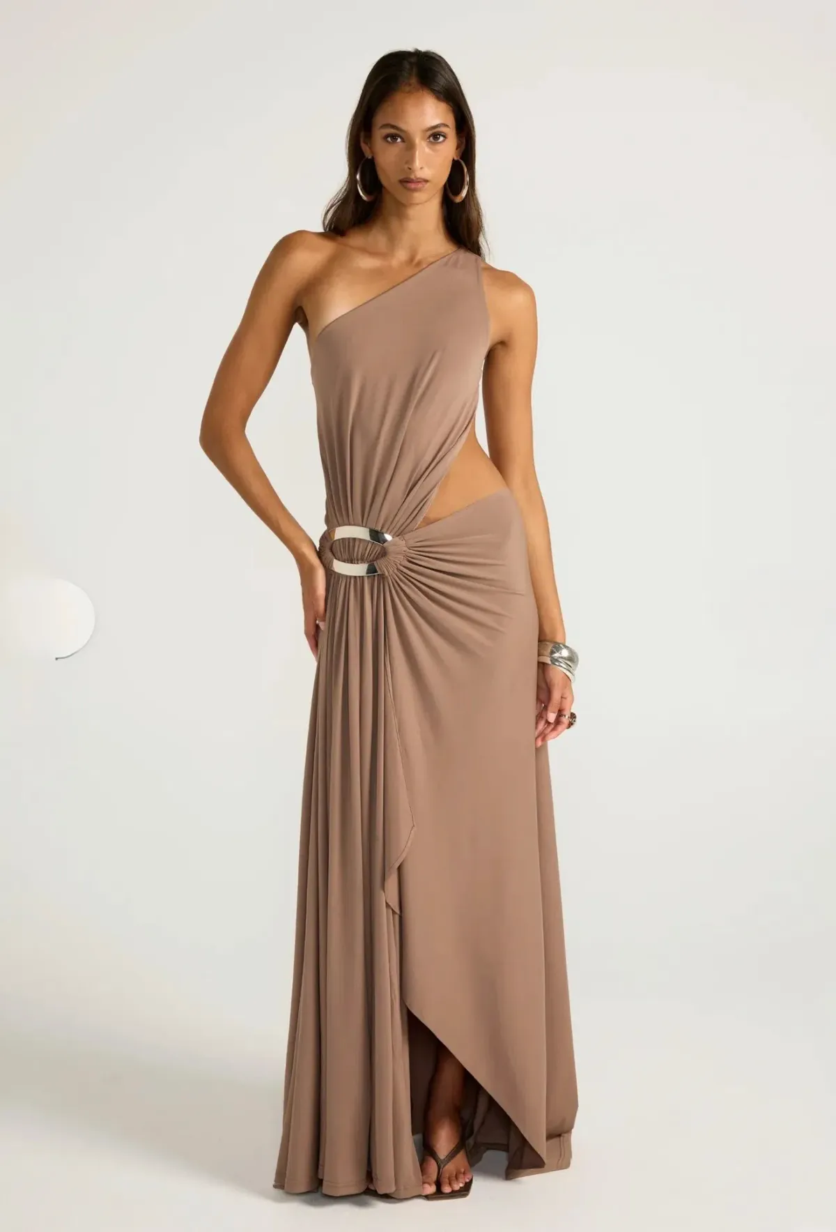 Ancegria, Serena Maxi, Brown, Size Small for rent on The Volte - main image