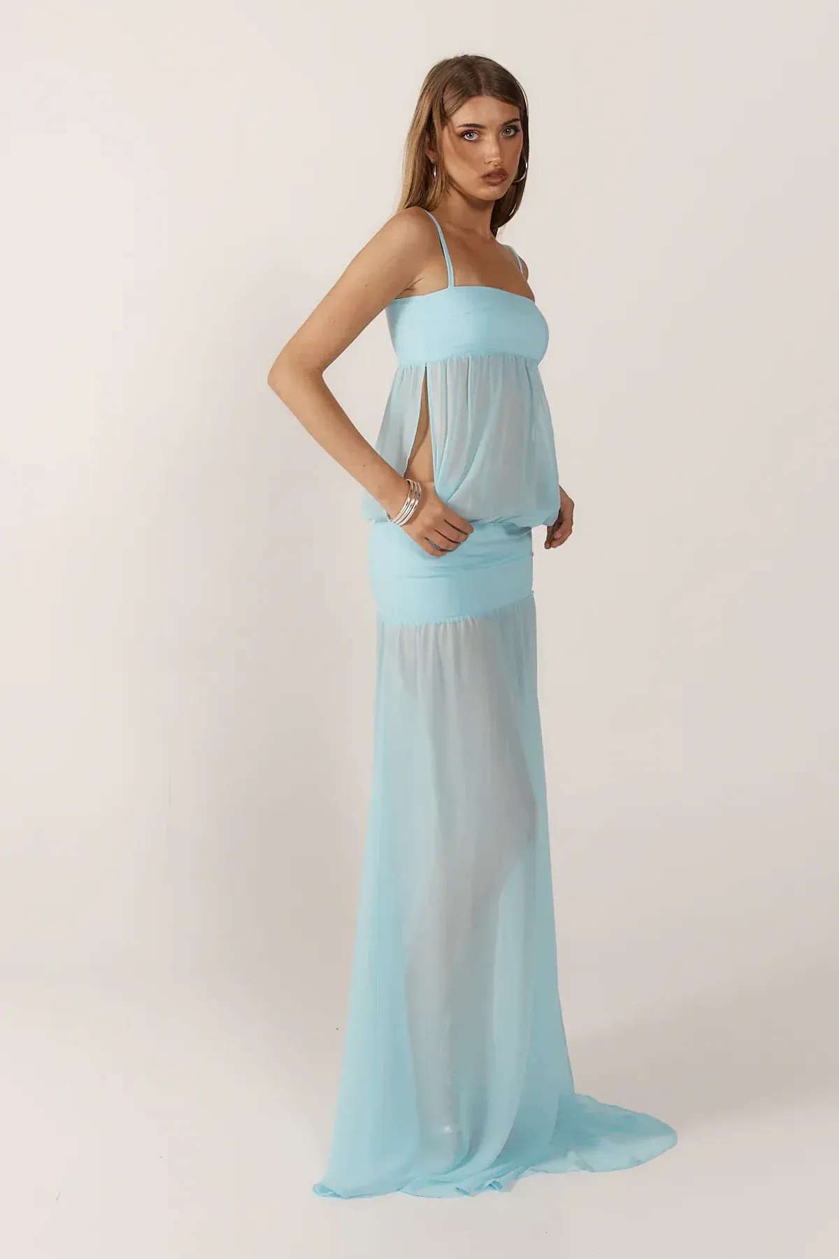 Ance Gria - Romeo Gown (Aqua) Size XS - Image 4