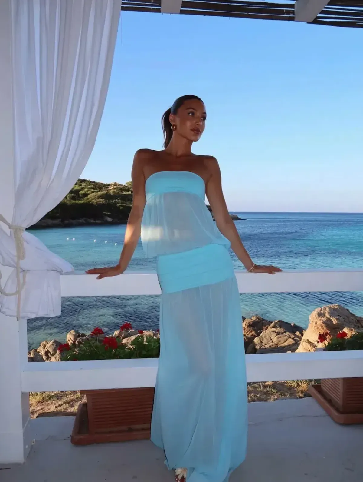 Ance Gria - Romeo Gown (Aqua) Size XS - Image 1