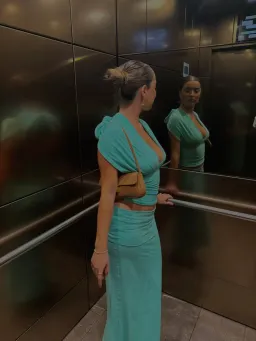 HANDMADE luna aqua set size xs./s for rent on The Volte - image 3