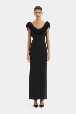 Sir the Label Marcelline Fringe Gown Size 1 for rent on The Volte - image 1