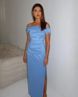 Sheike Elissa Gown Size 10 Blue for rent on The Volte - image 1
