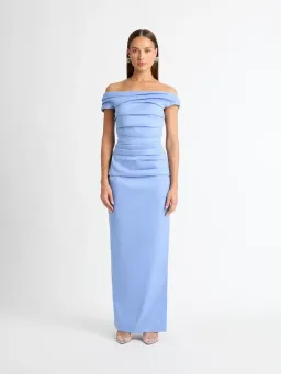 Sheike Elissa Gown Size 10 Blue for rent on The Volte - image 2