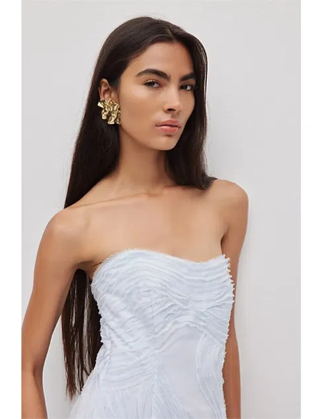 AJE WAVE GOWN IN PASTEL BLUE SIZE 10 for rent on The Volte - main image