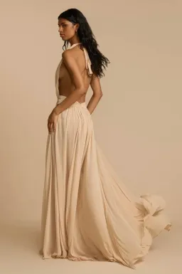 Arcina Ori Florence Dress Stone for rent on The Volte - image 5