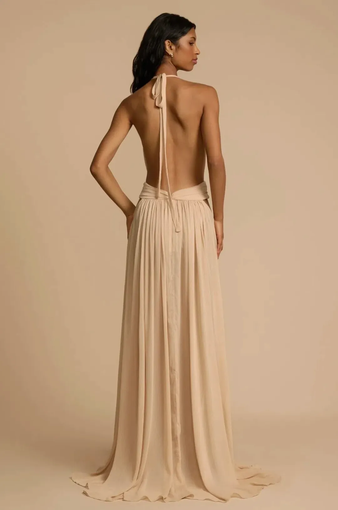 Arcina Ori Florence Dress Stone for rent on The Volte - main image