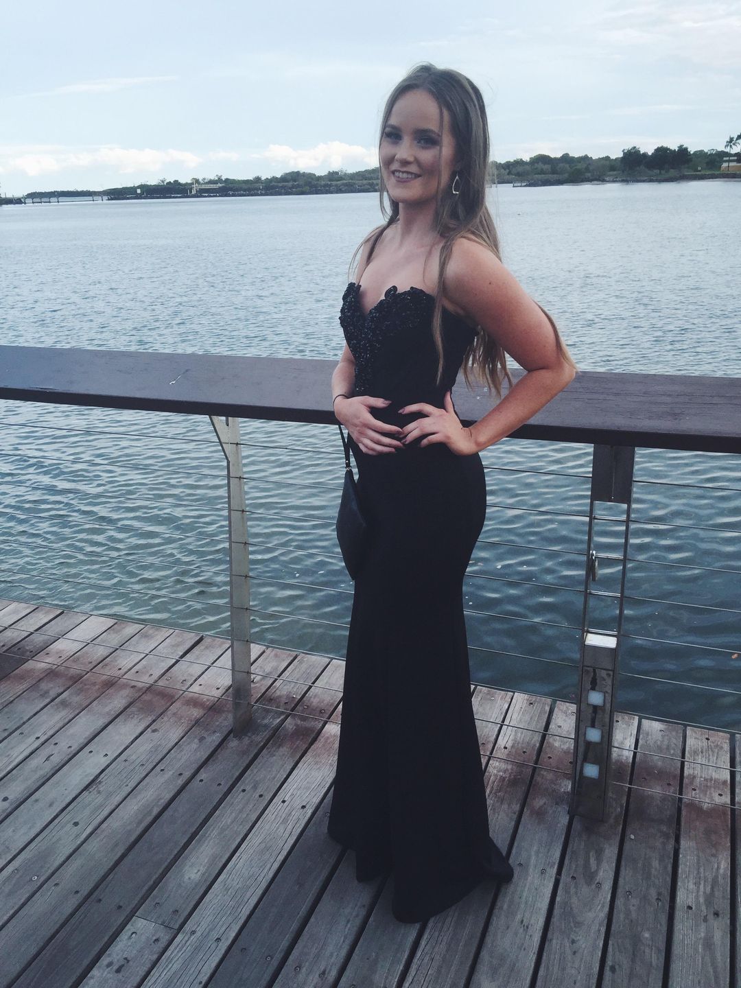 Studio Minc Black Roulette Dress Size 10 for rent on The Volte - main image