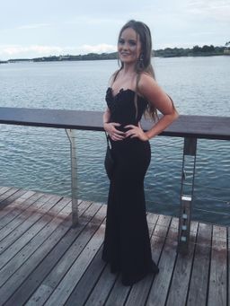 Studio Minc Black Roulette Dress Size 10 for rent on The Volte - image 2