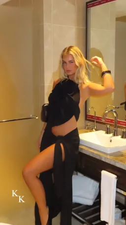 Koster Kulture Bobbies Set Top Skirt Black Size XS for rent on The Volte - image 1