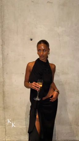 Koster Kulture Bobbies Set Top Skirt Black Size XS for rent on The Volte - image 2