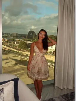 Zimmermann Hypnotic Trimmed Mini Dress Size AU6 for rent on The Volte - image 5