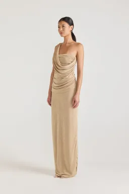 TOJHA - Iesha Dress in Champagne for rent on The Volte - image 1