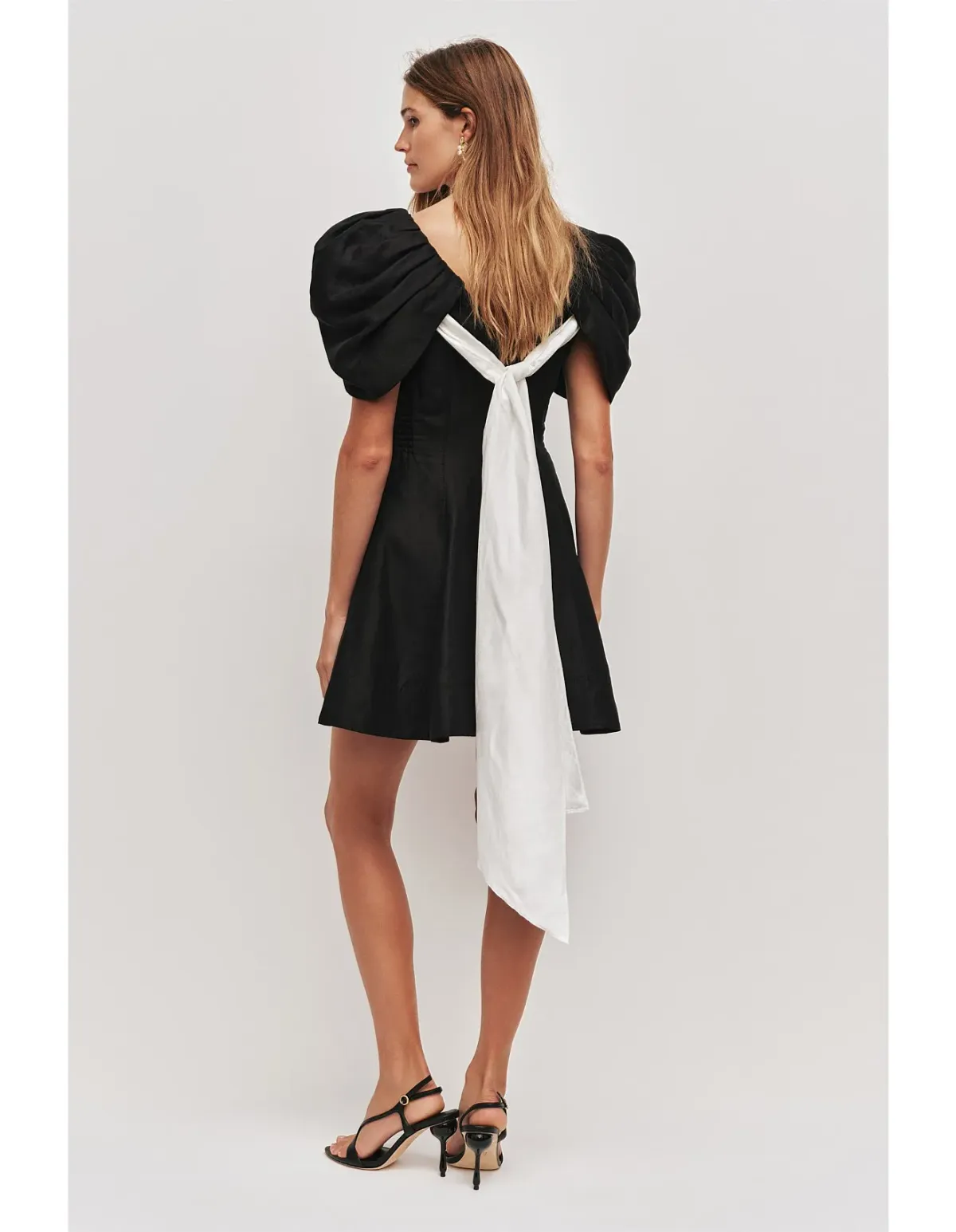 Aje Studio Bisou Mini Dress Black Size 14 - Image 6