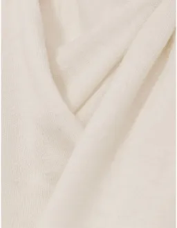 Reiss Alexis Tie Long Sleeve Top Cream Size 8 for rent on The Volte - image 5