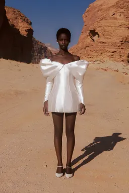 Eliya The Label - Nadal Dress White Size M for rent on The Volte - image 2